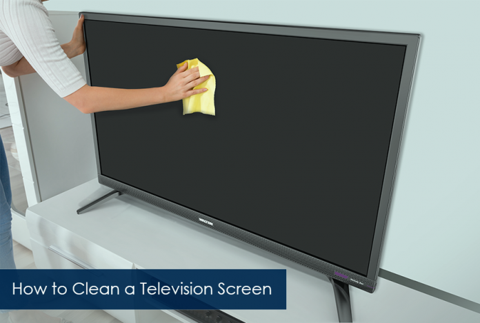 How to clean a Television screen