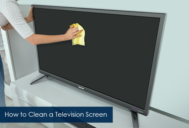 How to Clean a Television Screen