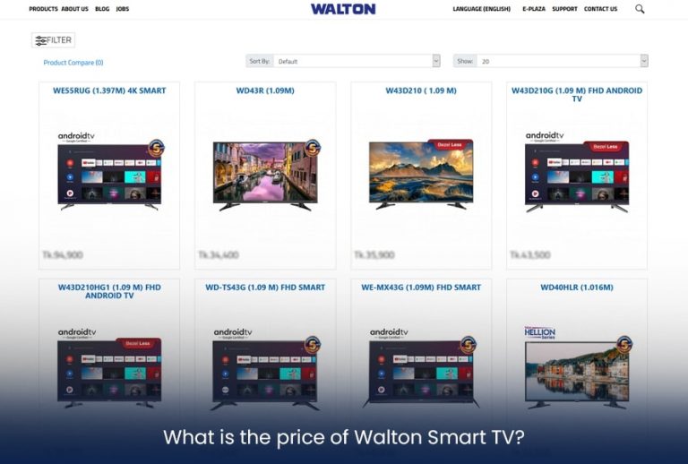 What Is the Price of the Walton Smart TV?