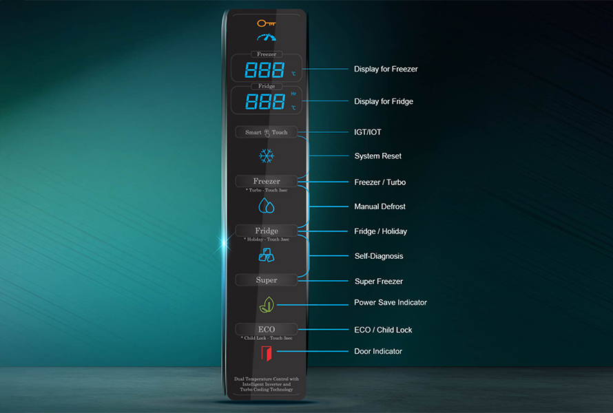 Digital Fridge-Freezer Thermometer - Waltons