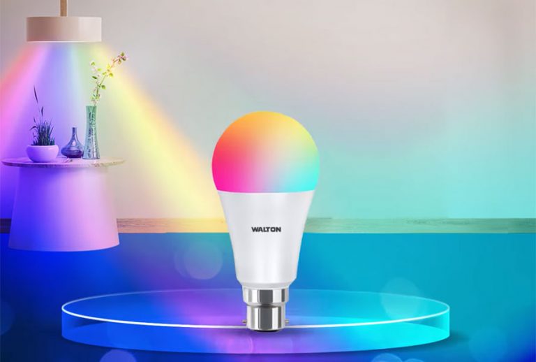 See all the colors of life with the advanced feature of 16 million colors of Walton’s Smart Light