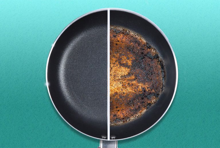 What’s correct way to clean a frying pan?