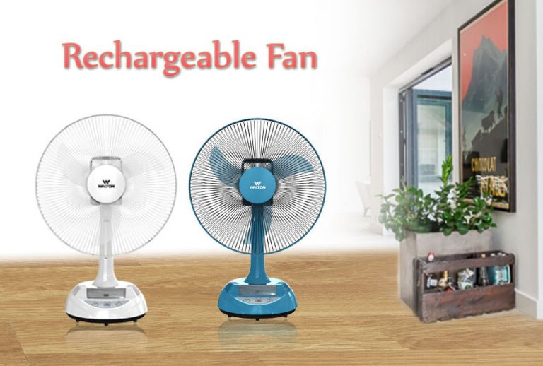 What’s the importance of a rechargeable table fan?