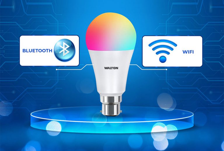 Wherever you are near and far, Walton’s smart lights via Bluetooth and Wi-Fi you will always be connected