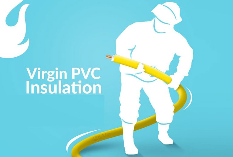 To keep your family safe, Walton cables use virgin PVC insulation, which prevents fires from spreading easily due to short circuits