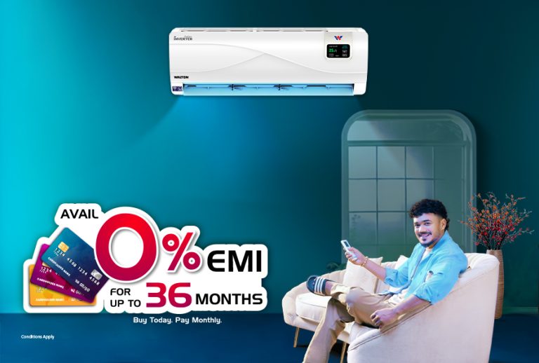 Upgrade to Next-Level Smart Comfort with Walton AC on 0% EMI.